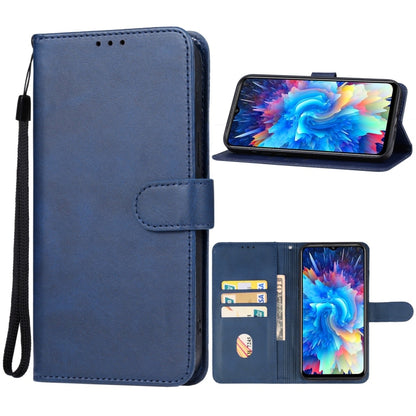 For Infinix Hot 20 5G Leather Phone Case(Blue) - Infinix Cases by buy2fix | Online Shopping UK | buy2fix