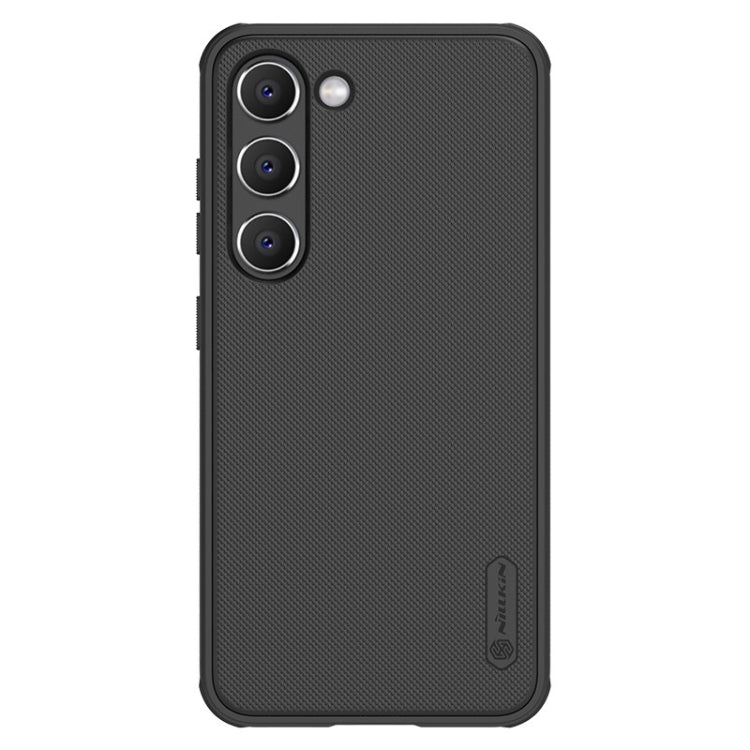 For Samsung Galaxy S23+ 5G NILLKIN Super Frosted Shield Pro PC + TPU Phone Case(Black) - Galaxy S23+ 5G Cases by NILLKIN | Online Shopping UK | buy2fix