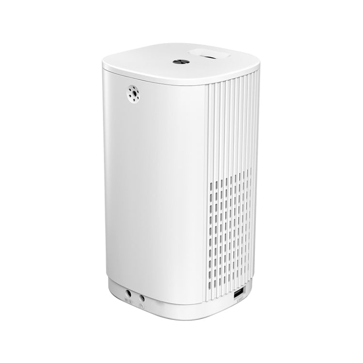 T1 480x360 800 Lumens Portable Mini LED Projector, Specification:UK Plug(White) - Consumer Electronics by buy2fix | Online Shopping UK | buy2fix