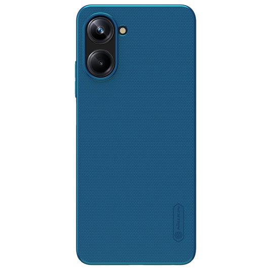 For Realme 10 Pro 5G NILLKIN Frosted PC Phone Case(Blue) - Realme 10 Pro Cases by NILLKIN | Online Shopping UK | buy2fix