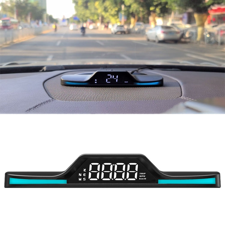 G15 Car HD GPS Head-Up Display with Color Changing Ambient Light - In Car by buy2fix | Online Shopping UK | buy2fix