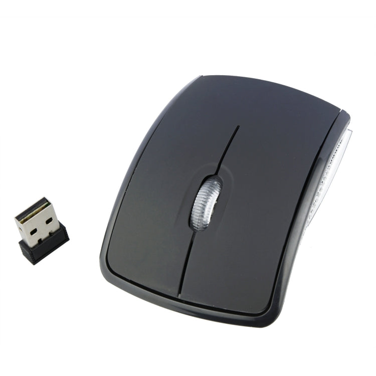 HXSJ ZD-01 1600DPI 2.4GHz Wireless Foldable Mouse(Black) -  by HXSJ | Online Shopping UK | buy2fix