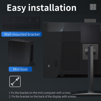 ZX03 Windows 11 Mini PC, Intel Alder Lake N95, Support Dual HDMI Output, Spec:Barebone(US Plug) -  by buy2fix | Online Shopping UK | buy2fix