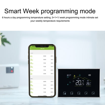 BHT-8000RF-VA- GCW Wireless Smart LED Screen Thermostat With WiFi, Specification:Boiler Heating - Consumer Electronics by buy2fix | Online Shopping UK | buy2fix