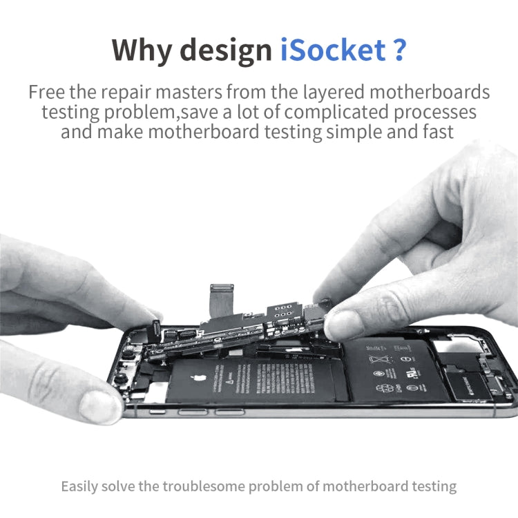 Qianli iSocket Motherboard Layered Test Fixture For iPhone 14 Series - Repair Fixture by QIANLI | Online Shopping UK | buy2fix