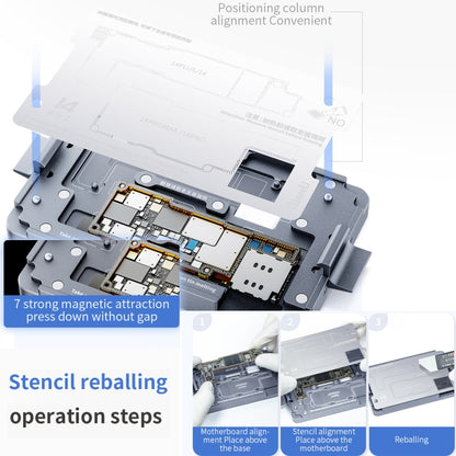 Qianli iSocket Motherboard Layered Test Fixture For iPhone 14 Series - Repair Fixture by QIANLI | Online Shopping UK | buy2fix