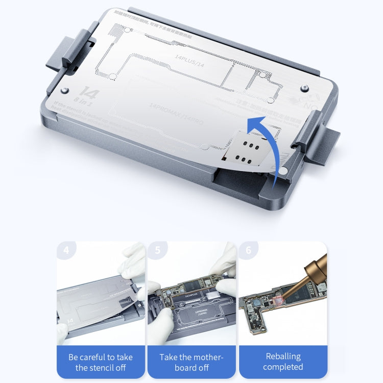 Qianli iSocket Motherboard Layered Test Fixture For iPhone 14 Series - Repair Fixture by QIANLI | Online Shopping UK | buy2fix