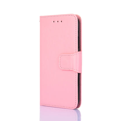 For TCL 403 Crystal Texture Leather Phone Case(Pink) - More Brand by buy2fix | Online Shopping UK | buy2fix