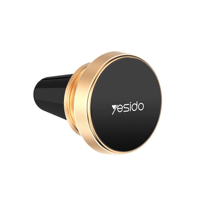 Yesido C57 Car Air Vent Magnetic Phone Holder(Gold) -  by Yesido | Online Shopping UK | buy2fix