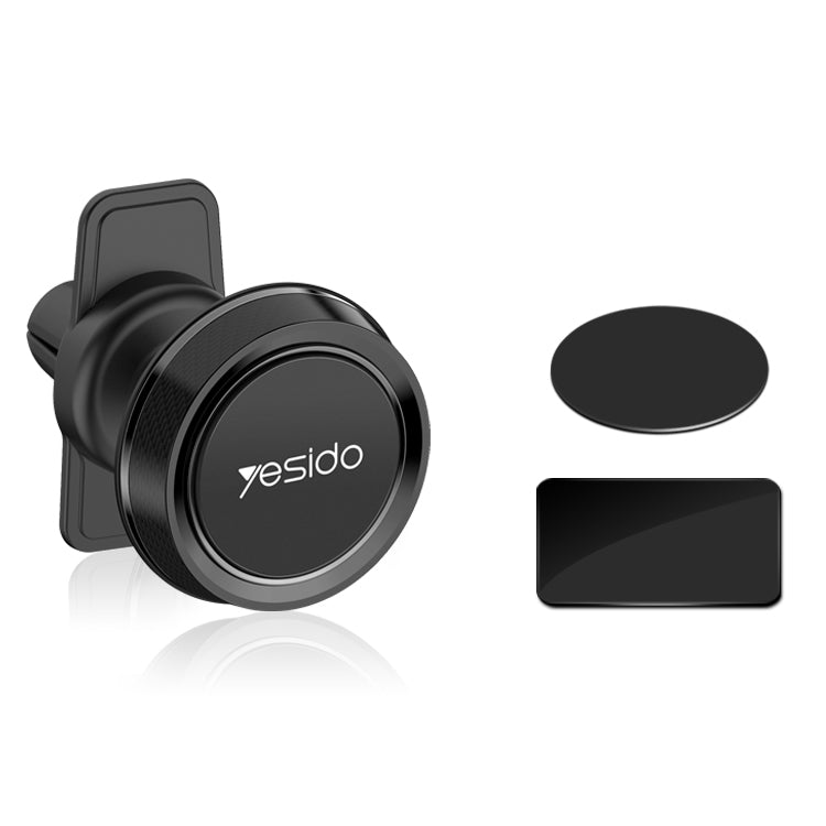 Yesido C61 Car Air Vent Magnetic Phone Holder(Black) - Car Holders by Yesido | Online Shopping UK | buy2fix