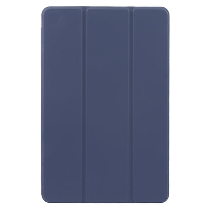 For Xiaomi Pad 6 / Pad 6 Pro Three-fold Holder Flip Tablet Leather Case(Dark Blue) -  by buy2fix | Online Shopping UK | buy2fix