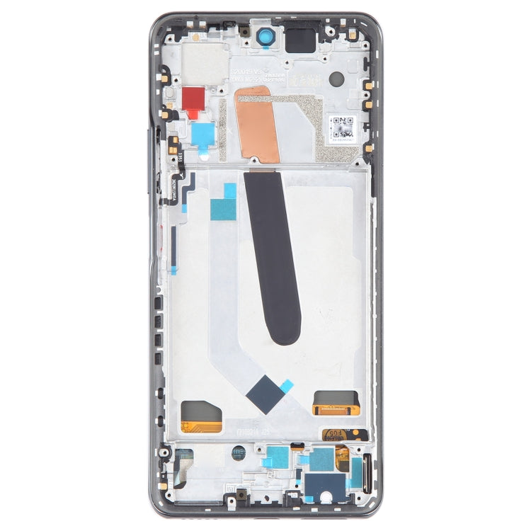 OLED LCD Screen For Xiaomi 11X Pro Digitizer Full Assembly with Frame(Black) - LCD Screen by buy2fix | Online Shopping UK | buy2fix