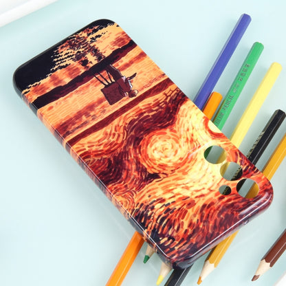 For Samsung Galaxy S23+ 5G Precise Hole Oil Painting Pattern PC Phone Case(Sunset) - Galaxy S23+ 5G Cases by buy2fix | Online Shopping UK | buy2fix