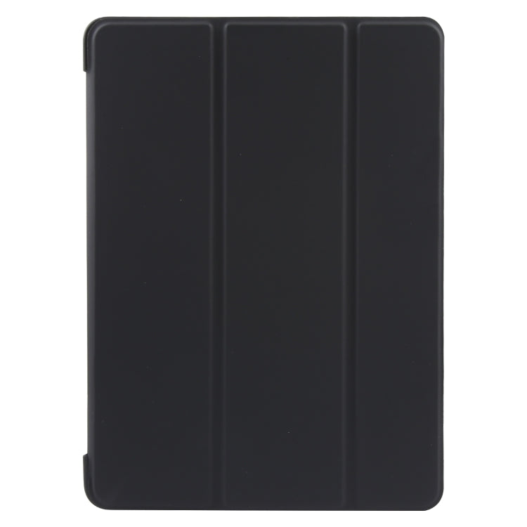 For iPad 9.7 2018 & 2017 / Air / Air2 GEBEI 3-folding Holder Shockproof Flip Leather Tablet Case(Black) - iPad 9.7 (2018) & (2017) Cases by GEBEI | Online Shopping UK | buy2fix