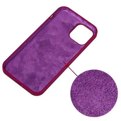 For iPhone 15 Plus Solid Color Silicone Phone Case(Violet) - iPhone 15 Plus Cases by buy2fix | Online Shopping UK | buy2fix