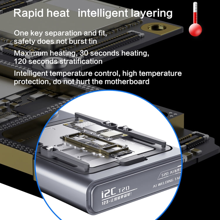 i2C T20 Heating Platform Module For Universal Series - Repair Platform by buy2fix | Online Shopping UK | buy2fix