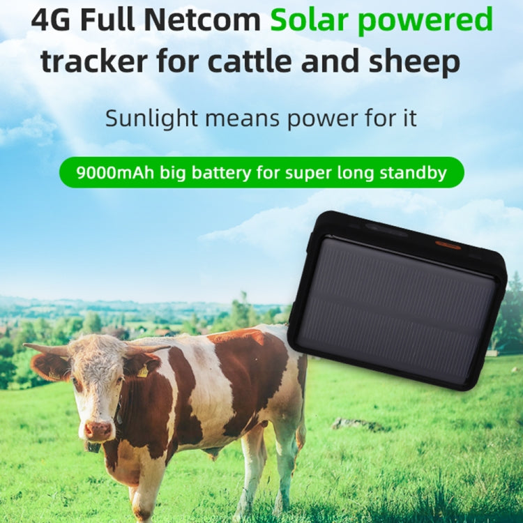 V44 Solar Energy Waterproof Cattle and Sheep GPS Tracker - Personal Tracker by buy2fix | Online Shopping UK | buy2fix