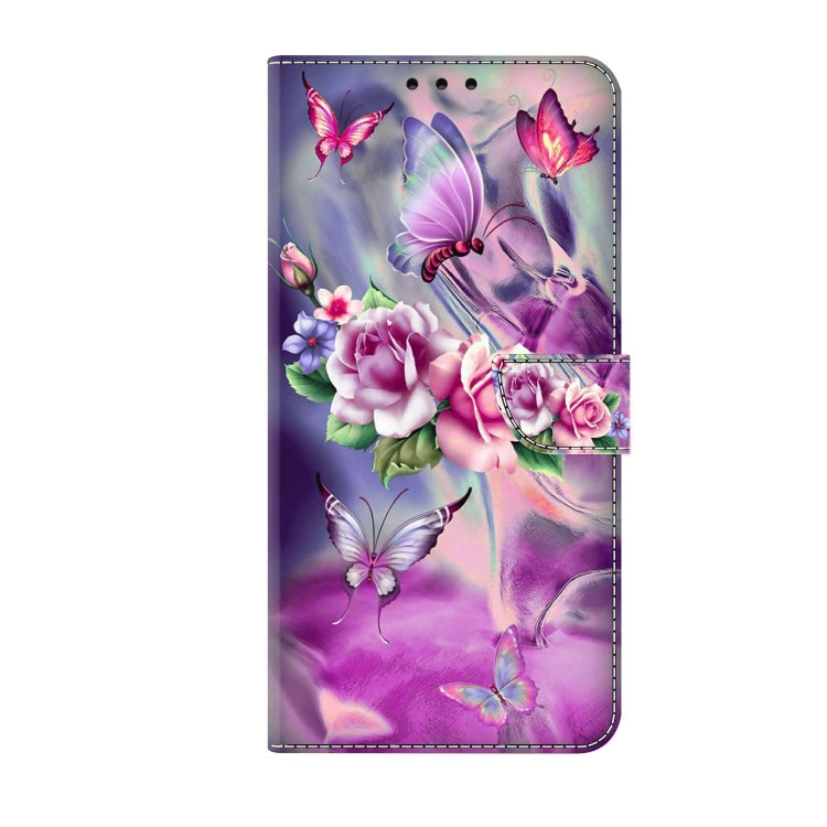 For Xiaomi Redmi Note 8 Pro Crystal 3D Shockproof Protective Leather Phone Case(Butterfly) - Xiaomi Cases by buy2fix | Online Shopping UK | buy2fix