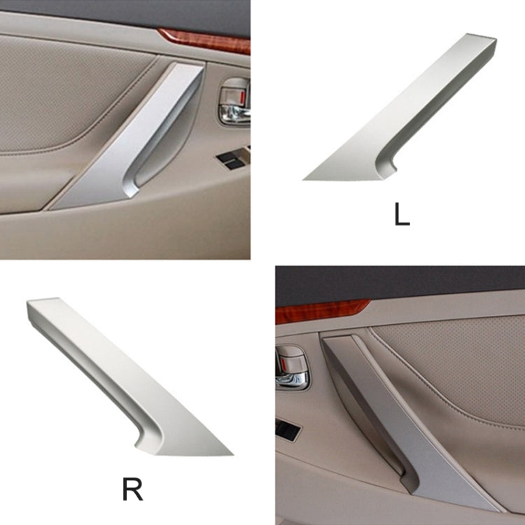 For Toyota Camry 2006-2011 Left-hand Drive Car Door Inside Handle Cover 74646-06080, Type:Right Rear(Silver) - Door Handles by buy2fix | Online Shopping UK | buy2fix