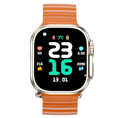 GS29 2.08 inch IP67 Waterproof 4G Android 9.0 Smart Watch Support AI Video Call / GPS, Specification:4G+64G(Gold) - Android Watch by buy2fix | Online Shopping UK | buy2fix