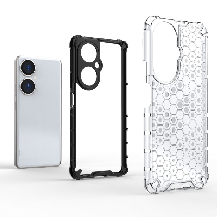 For Huawei nova 11i Shockproof Honeycomb PC + TPU Phone Case(White) - Huawei Cases by buy2fix | Online Shopping UK | buy2fix