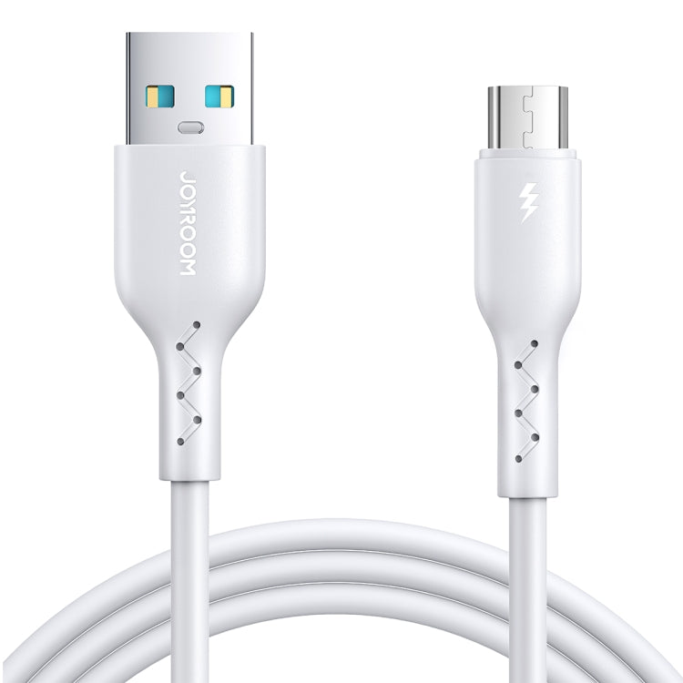 JOYROOM SA26-AM3 Flash Charge Series 3A USB to Micro USB Fast Charging Data Cable, Cable Length:3m(White) - Micro USB Cable by JOYROOM | Online Shopping UK | buy2fix