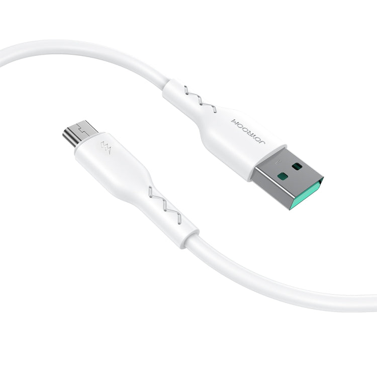 JOYROOM SA26-AM3 Flash Charge Series 3A USB to Micro USB Fast Charging Data Cable, Cable Length:2m(White) - Micro USB Cable by JOYROOM | Online Shopping UK | buy2fix