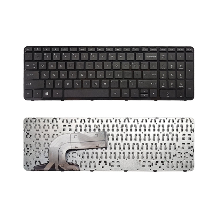 For HP 17-e Laptop Keyboard with Frame - HP Spare Parts by buy2fix | Online Shopping UK | buy2fix