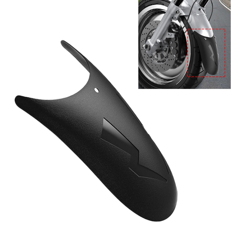 Motorcycle PP Modified Front Wheel Fender Dustproof Splash Flaps Mudguards Fender Guard, Style:02 - In Car by buy2fix | Online Shopping UK | buy2fix