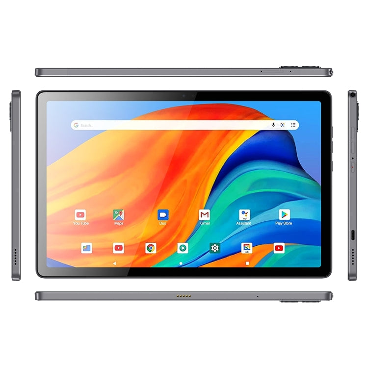 BDF P60 4G LTE Tablet PC 10.1 inch, 8GB+128GB, Android 11 MTK6755 Octa Core, Support Dual SIM, EU Plug(Grey) - BDF by BDF | Online Shopping UK | buy2fix