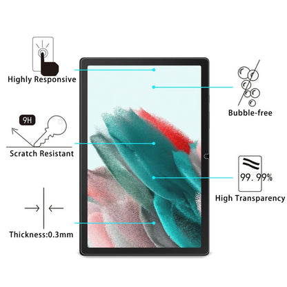 For Samsung Galaxy Tab A9 Plus 25pcs 9H 0.3mm Explosion-proof Tempered Glass Film - For Samsung Tab by buy2fix | Online Shopping UK | buy2fix