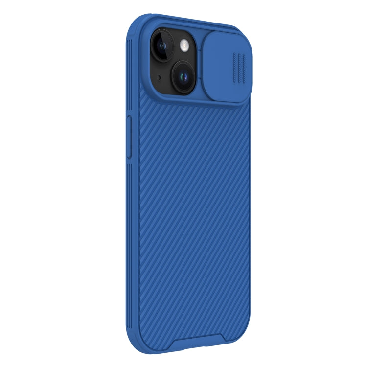 For iPhone 15 Plus NILLKIN CamShield Pro Magnetic Magsafe Phone Case(Blue) - iPhone 15 Plus Cases by NILLKIN | Online Shopping UK | buy2fix
