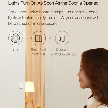 Original Xiaomi Youpin Aqara Smart Wall Switch D1, Zero FireWire Three Button Version - Consumer Electronics by Xiaomi | Online Shopping UK | buy2fix