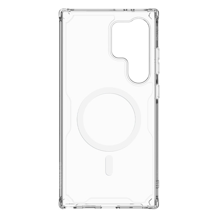 For Samsung Galaxy S24 Ultra 5G NILLKIN Ultra Clear Magsafe PC + TPU Phone Case(Transparent) - Galaxy S24 Ultra 5G Cases by NILLKIN | Online Shopping UK | buy2fix