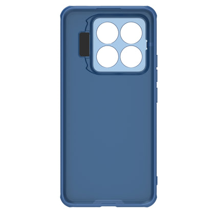 For Xiaomi 14 Pro NILLKIN Black Mirror Prop CD Texture Mirror Precise Hole Phone Case(Blue) - 14 Pro Cases by NILLKIN | Online Shopping UK | buy2fix