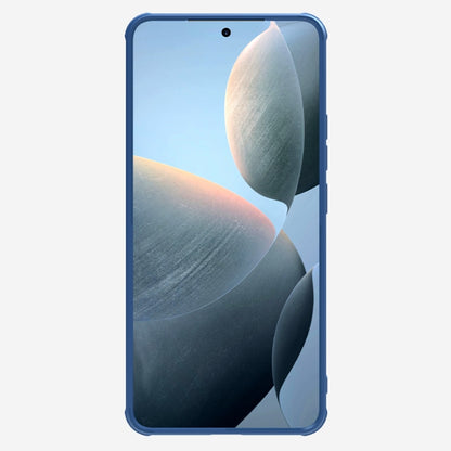 For Xiaomi Redmi K70/K70 Pro NILLKIN Black Mirror Prop CD Texture Mirror Precise Hole Phone Case(Blue) - K70 Pro Cases by NILLKIN | Online Shopping UK | buy2fix