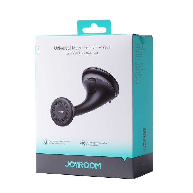 JOYROOM JR-ZS356 Magnetic Car Suction Cup Phone Holder(Black) - Car Holders by JOYROOM | Online Shopping UK | buy2fix