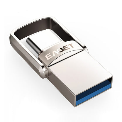 EAGET 64G USB 3.1 + USB-C Interface Metal Twister Flash U Disk, Standard - USB Flash Drives by EAGET | Online Shopping UK | buy2fix