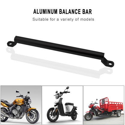 CS-859A1 Motorcycle Electric Vehicle Aluminum Alloy Extended Balance Bar Headlight Mobile Phone Bracket(Black) - Others by buy2fix | Online Shopping UK | buy2fix