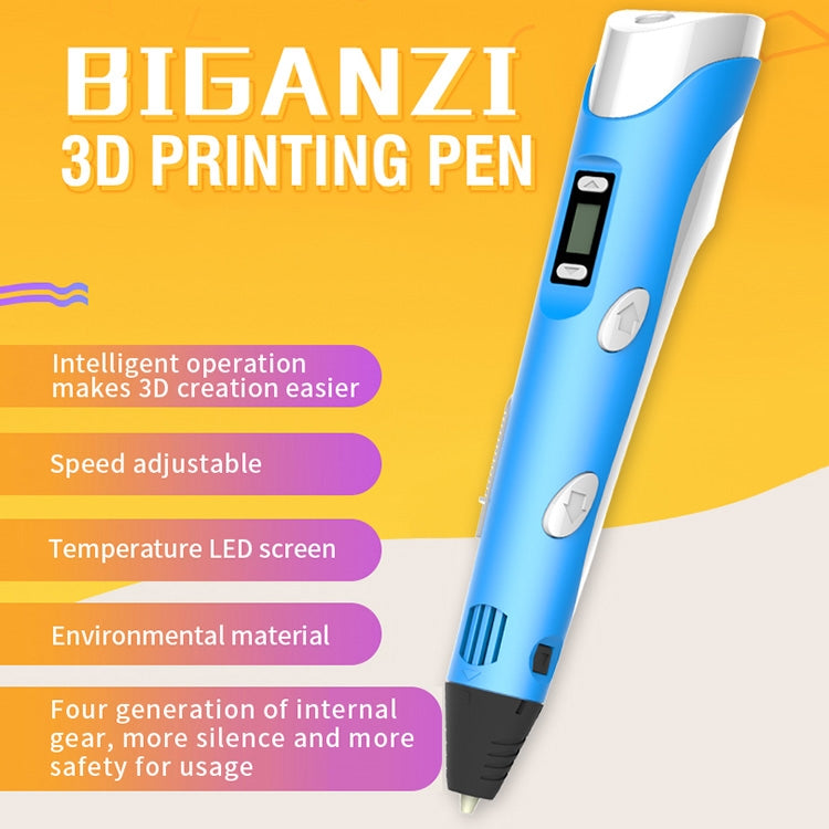 Hand-held 3D Printing Pen, AU Plug (Purple) - Consumer Electronics by buy2fix | Online Shopping UK | buy2fix