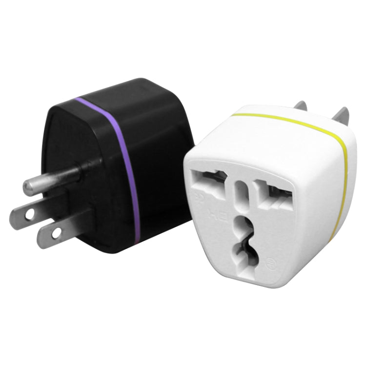 Pure Copper US Plug Mexico Adapter (Black) - Consumer Electronics by buy2fix | Online Shopping UK | buy2fix