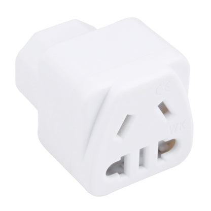 Portable Universal Five-hole WK to C13-C14 Plug Socket Power Adapter(White) - Consumer Electronics by buy2fix | Online Shopping UK | buy2fix