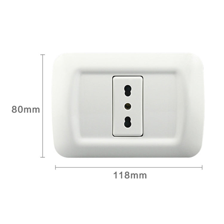 118 Type Single Connection PC Wall-mounted Socket - Consumer Electronics by buy2fix | Online Shopping UK | buy2fix