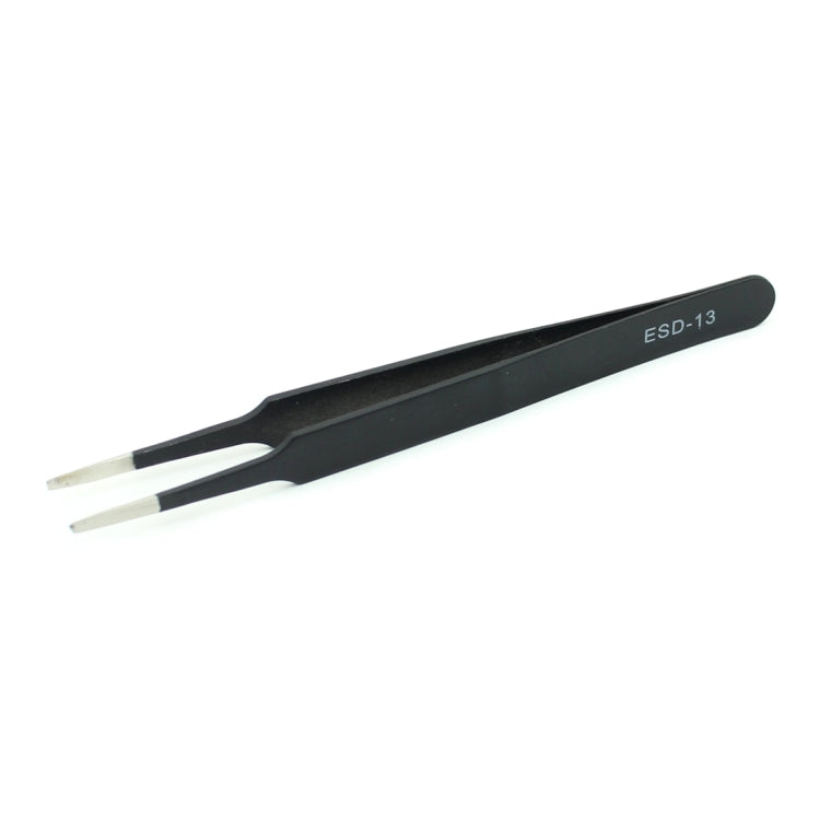 JIAFA JF-8118 9 in 1 Anti-static Precision Tweezers Set with Bag(Black) - Tweezers by JIAFA | Online Shopping UK | buy2fix