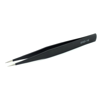 JIAFA JF-8118 9 in 1 Anti-static Precision Tweezers Set with Bag(Black) - Tweezers by JIAFA | Online Shopping UK | buy2fix