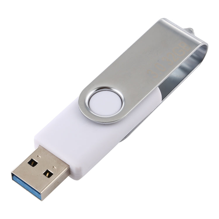 32GB Twister USB 3.0 Flash Disk USB Flash Drive (White) - USB Flash Drives by buy2fix | Online Shopping UK | buy2fix