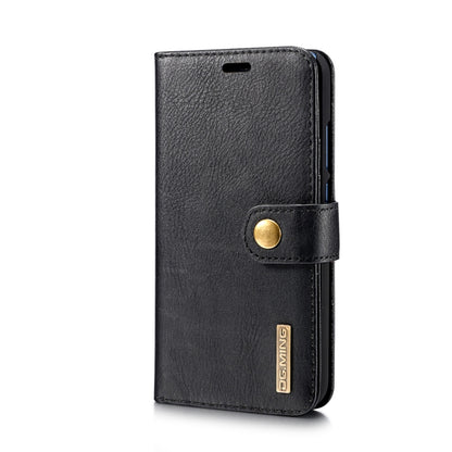 Crazy Horse Texture Flip Detachable Magnetic Leather Case for Huawei P20 Pro, with Holder & Card Slots & Wallet(Black) - Huawei Cases by DG.MING | Online Shopping UK | buy2fix