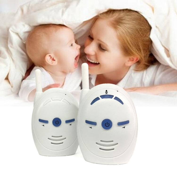 BM-V20 2.4GHz Wireless Digital Audio Baby Monitor, Two Way Voice Talk(White) - Security by buy2fix | Online Shopping UK | buy2fix