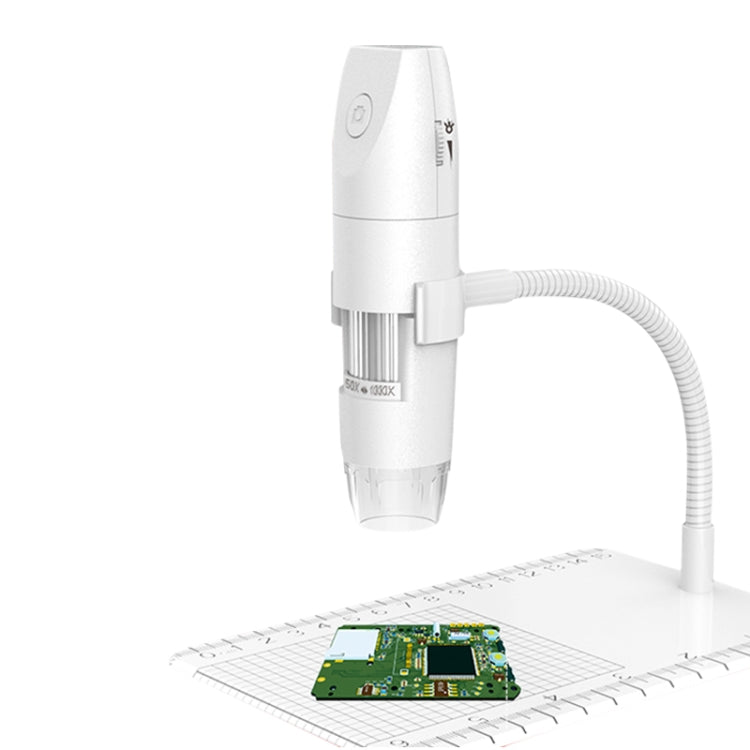 316 50-1000X Adjustable Smart Wifi USB Digital Microscope (White) - Digital Microscope by buy2fix | Online Shopping UK | buy2fix