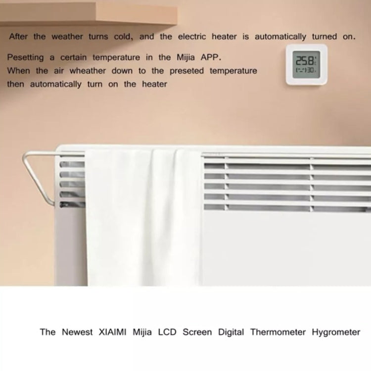 Original Xiaomi Mijia Bluetooth Temperature and Humidity Thermometer 2 - Thermostat & Thermometer by Xiaomi | Online Shopping UK | buy2fix